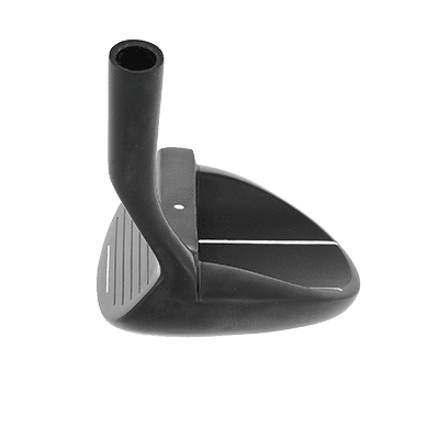 image displaying the black Helix 023C Chipper from the side