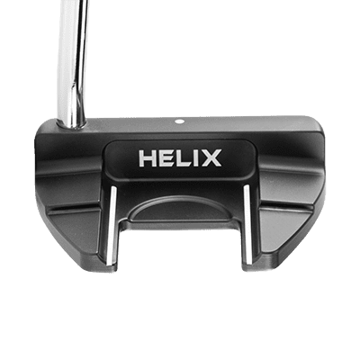 image displaying the black Helix 023Z Putter from the side