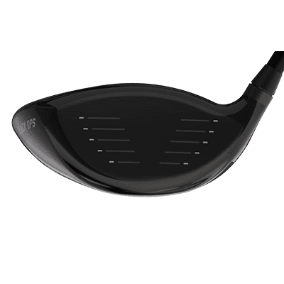 black PXG Black Ops Driver club head from the side
