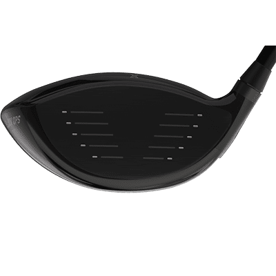 black PXG Black Ops Tour Driver club head from the side