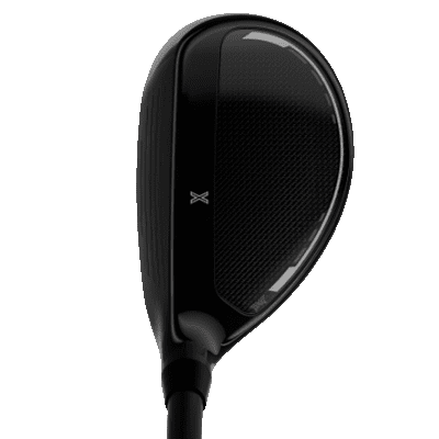 black PXG Black Ops Hybrid 5 club head from the top