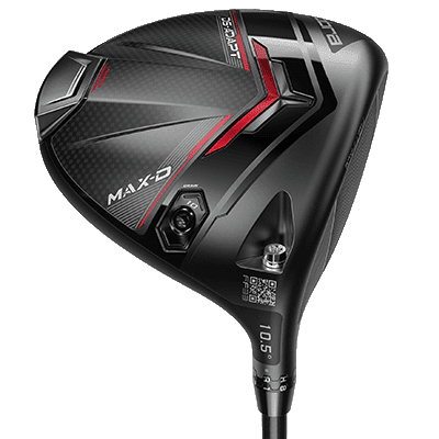 image displaying a Cobra DS ADAPT MAX D driver from the front
