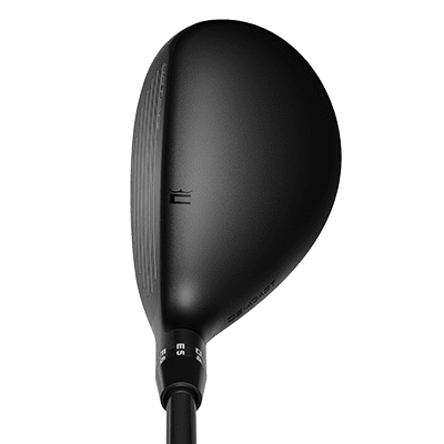 image displaying the Cobra DS Adapt Fairway wood golf club from the top with the crown in focus