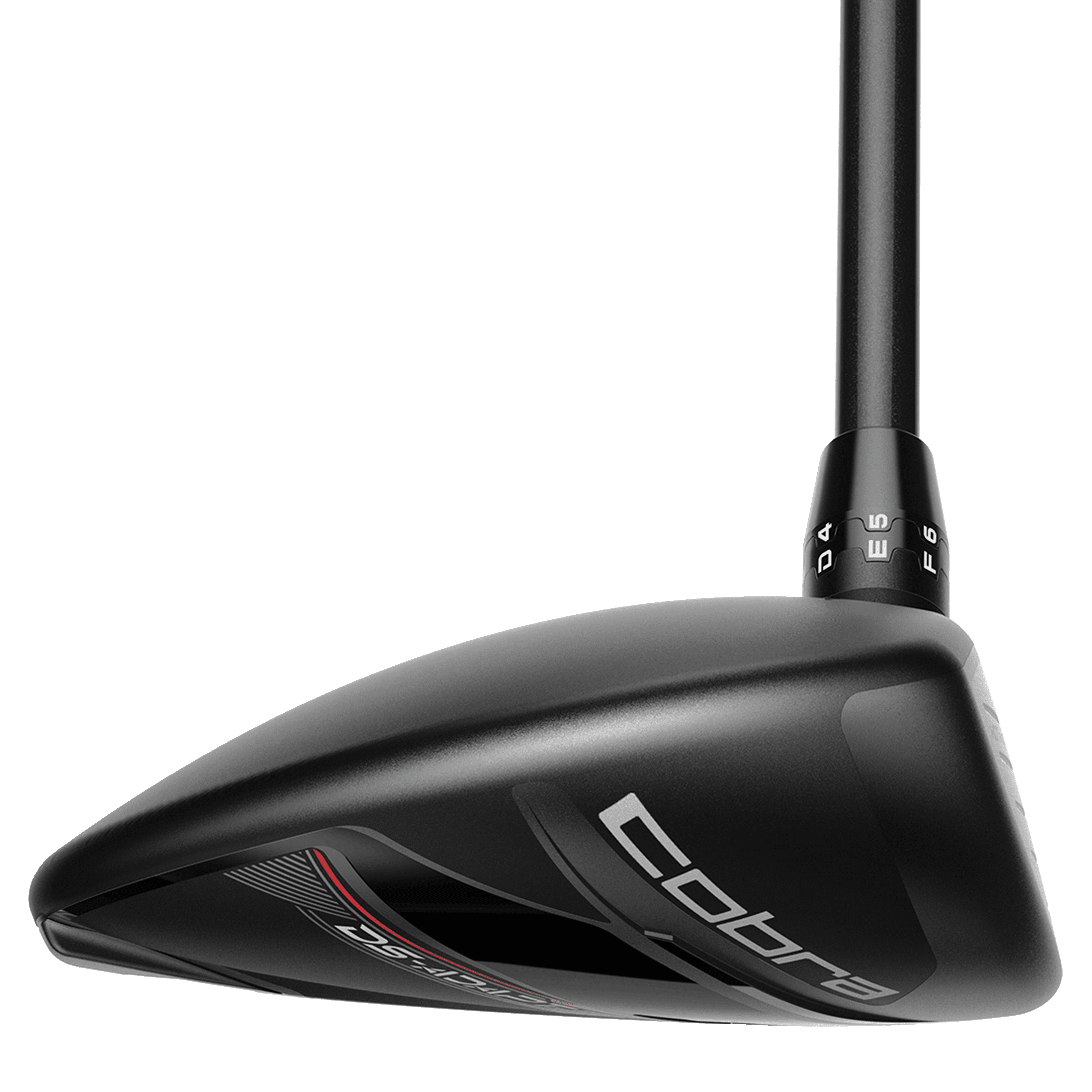 image displaying the Cobra DS Adapt MAX Fairway wood golf club from the side