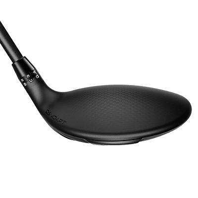 image displaying the Cobra DS Adapt X Fairway wood golf club from the side