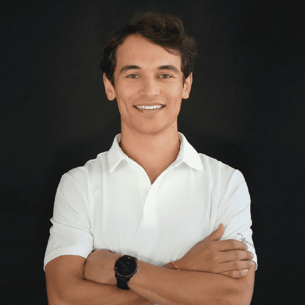 photo showing an HIO employee in a white polo