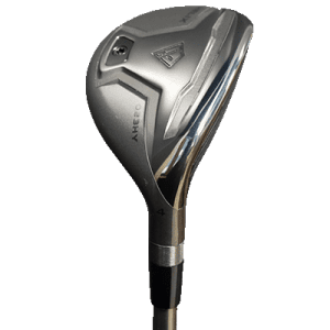 image displaying the dark silver and gray Helix 023HYB hybrid from the front