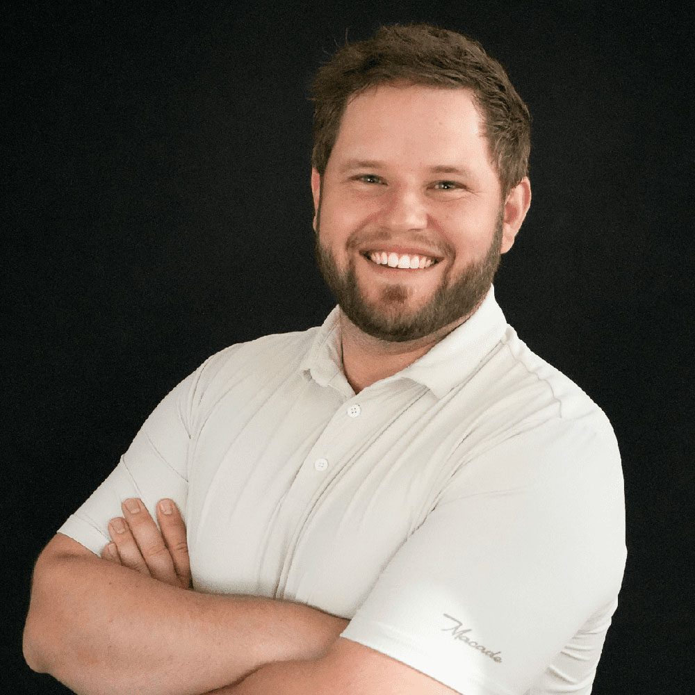 photo showing an HIO employee in a white polo