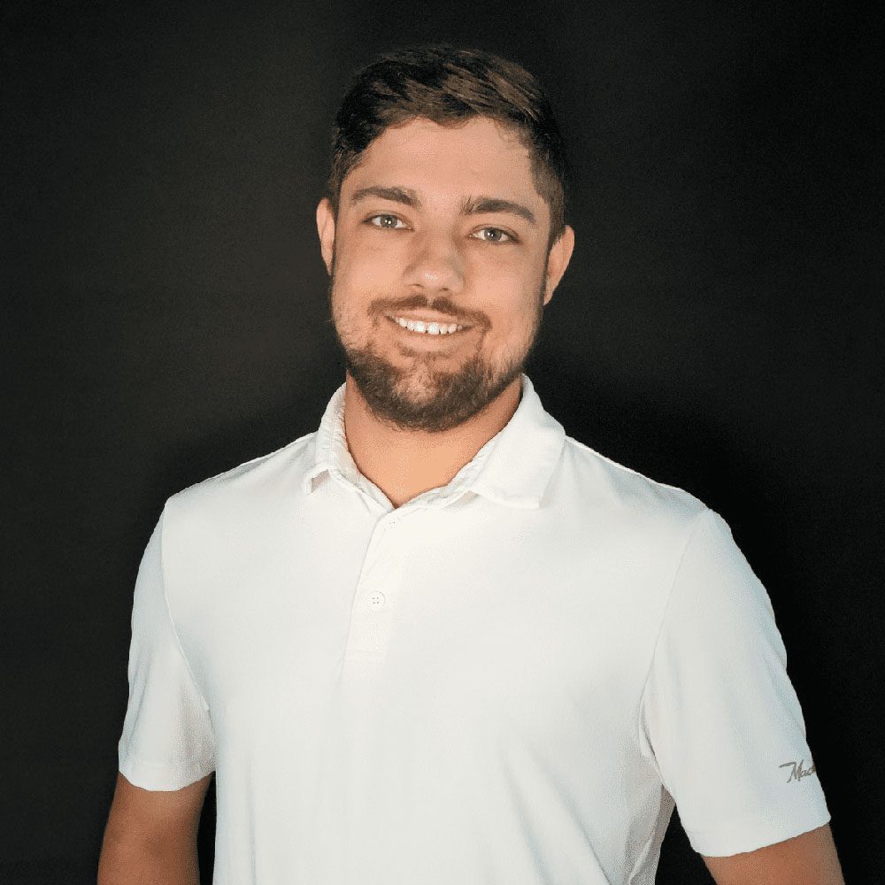 photo showing an HIO employee in a white polo