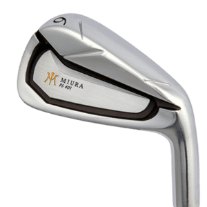 Miura PI 401 golf club from the front