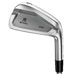 Miura CB302 golf club from the front