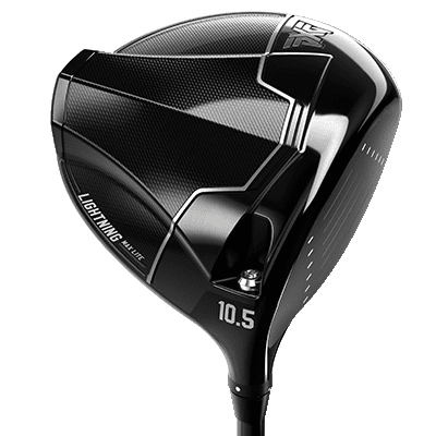 Photo showing the PXG Lightning MaxLite Driver from the front