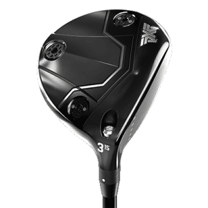 Photo showing the PXG Lightning Fairway Wood from the front