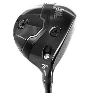 Photo showing the PXG Lightning Tour Fairway Wood from the front