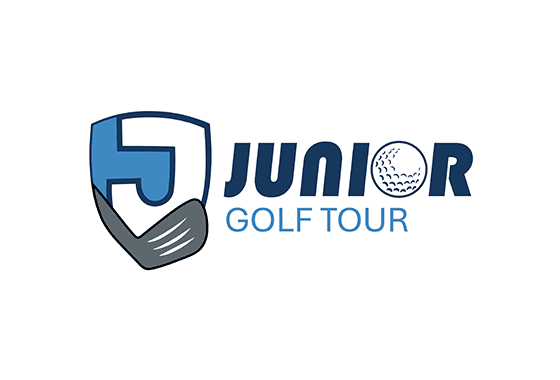 Grahpic displaying the Junior Golf Tour Logo displaying a golfball and silver golf club