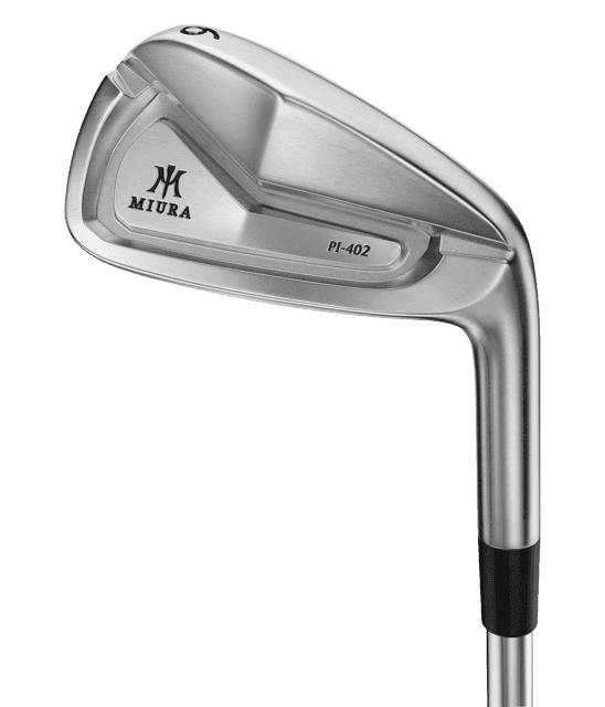silver Miura PI 402 Iron from the front